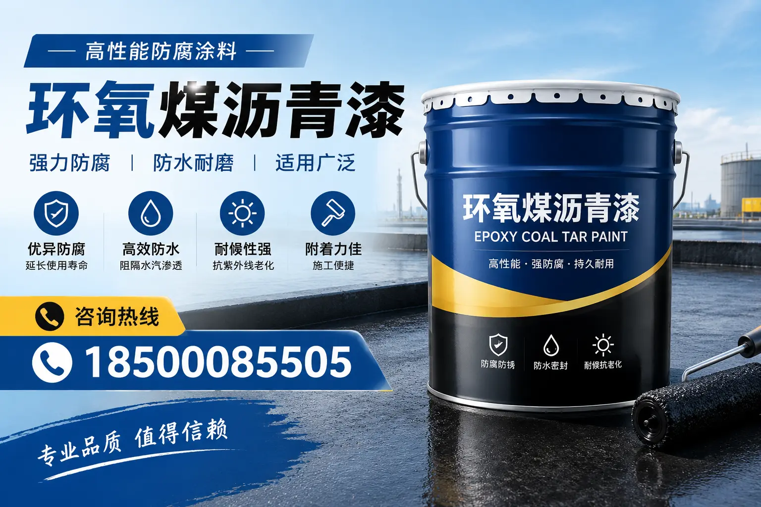 环氧煤沥青漆的主要成分与功能,巨野用户深度了解