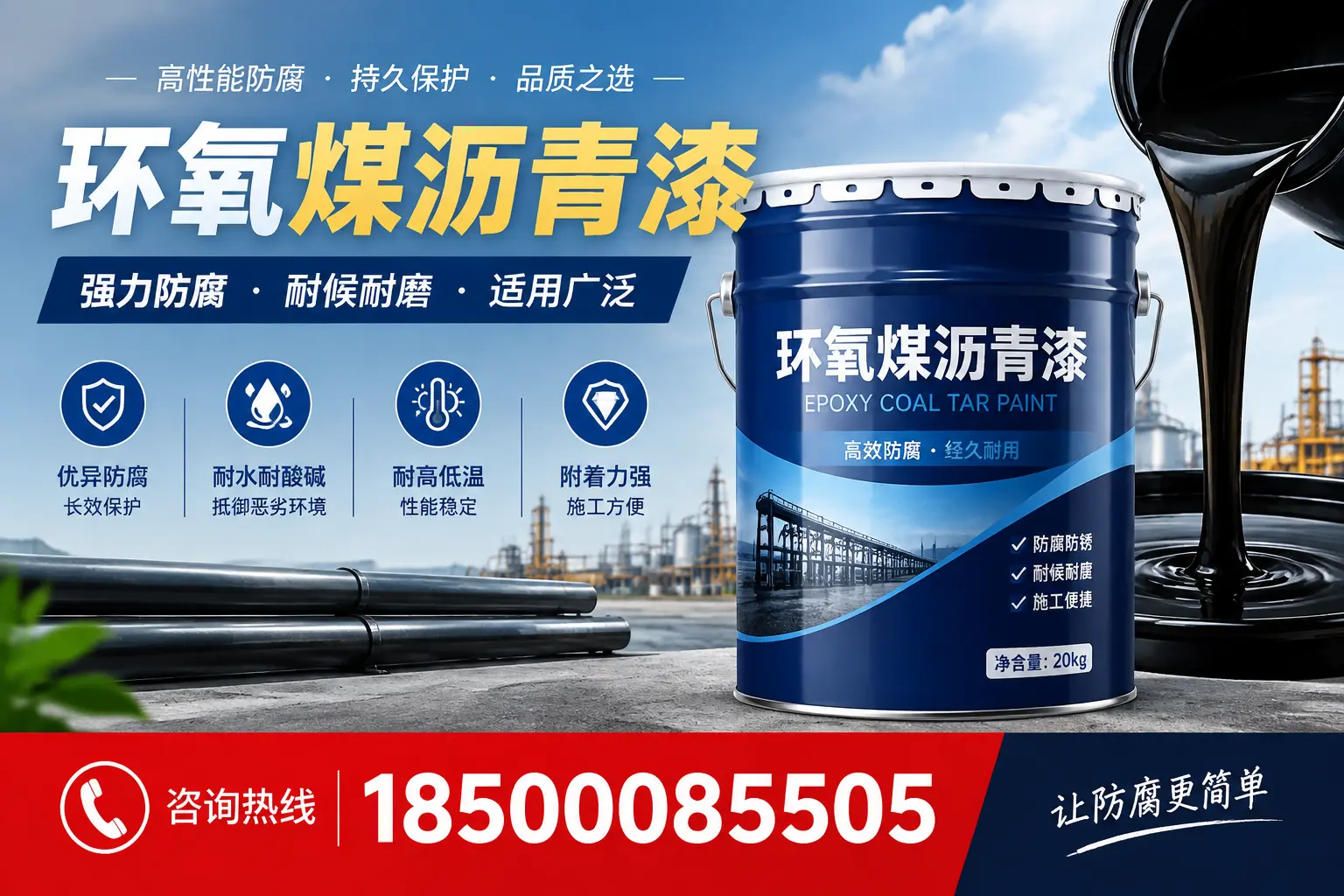 环氧煤沥青漆在不同气候条件下的表现分析，巨野适用性